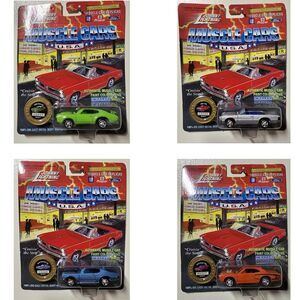 Johnny Lightning Muscle Cars limited Edition Lot of 4